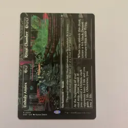 Unholy Annex Ritual Chamber (Borderless) Duskmourn: House of Horror Regular - Image 1