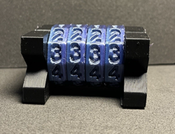 Life Counter - 4-Digit Dial | MTG-Pokemon-Tabletop Games | Purple-Blue/Black - Image 2