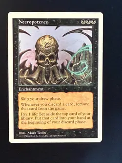 MTG Necropotence - 5th Edition - 1x NM (Magic: The Gathering) - Image 1
