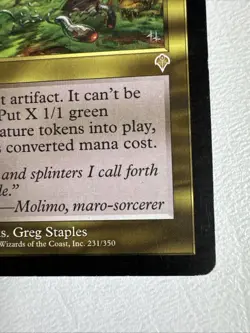 Artifact Mutation - MP Regular Rare #231 Invasion Magic The Gathering MTG - Image 3