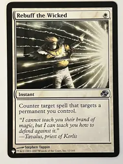 Rebuff the Wicked The List Reprints Non-Foil MTG NM - Image 1