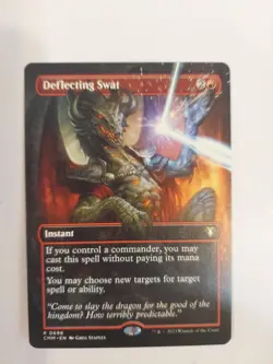 Deflecting Swat (Borderless) Commander Masters Regular - Image 1