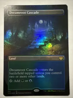 Dreamroot Cascade (Borderless) Innistrad: Crimson Vow Foil - Image 1