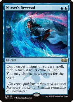 MTG Tarkir: Dragonstorm Commander - Narset's Reversal - Image 1