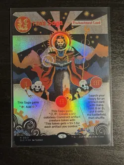 Magic the Gathering Secret Lair Encyclopedia Of Magic FOIL Urza’s Saga - Image 1