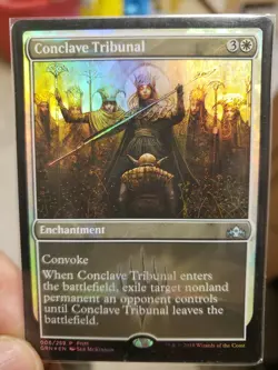MTG Conclave Tribunal FNM Promo Foil White Enchantment 2018 - Subjazz Auctions - Image 1