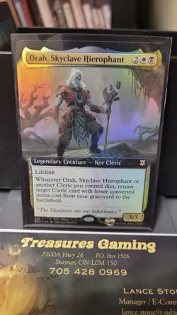MTG ORAH, SKYCLAVE HEIROPHANT - Buy-A-Box Promo Zendikar ZNR Foil 385 - Subjazz - Image 1