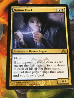 C6744 MTG MAGIC DRAGON'S MAZE NOTION THIEF #88 MP RARE - Image 1