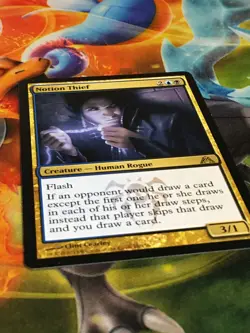 C6744 MTG MAGIC DRAGON'S MAZE NOTION THIEF #88 MP RARE - Image 2