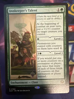 Innkeeper's Talent Bloomburrow Promo NM Owl - Image 1