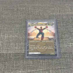 Magic MTG Marvel Spiderman Peter Parker 0208 Borderless Non-Foil - Image 2