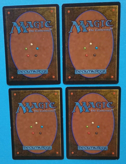 Magic the Gathering MTG Ice Age ANARCHY X 4 ( 2 LP & 2 MP) U 1995 Nice! - Image 4