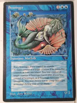 Seasinger - Fallen Empires - Magic the Gathering MTG Nice! - Image 1