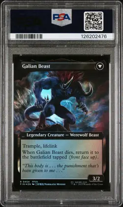 PSA 10 FOIL Vincent Valentine (Extended Art) Final Fantasy (R) (0454) MTG - Image 3