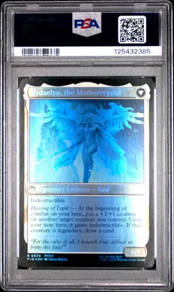 2025 MTG FF FOIL HYDAELYN, THE MOTHERCRYSTAL/VENAT, HEART OF HYDAELYN PSA 10 - Image 2