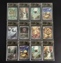 12 Lot OCD 10 Pokemon TCG Japanese Card articuno AR ART RARE MEGA M1 Graded SQ - Image 1