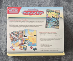 Paradox Rift Pokemon Center Exclusive ETB Sealed Roaring Moon W/Protector - Image 3