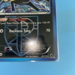 Pokemon TCG Umbreon - Holo - Pokemon Plasma Freeze 64/116 - Image 4
