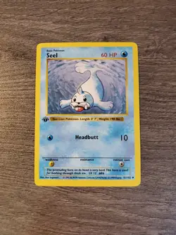 1999 Pokemon 1st Edition Shadowless Base Set Seel 41/102 Vintage - Image 1