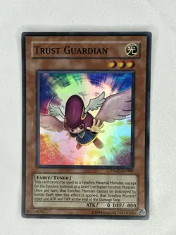 YUGIOH - Trust Guardian - TSHD-EN009 - Super Rare - Unlimited- LP - Image 1