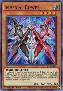 Yugioh! Imperial Bower - KICO-EN003 - 1st Edition Ultra Rare Mint/NM X1 - Image 1