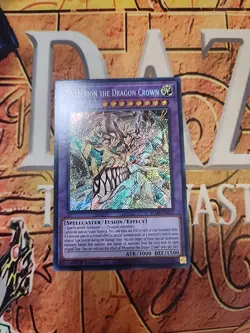 Mysterion The Dragon Crown BLMR-EN071 Secret Rare 1st Ed NM Yugioh - Image 1