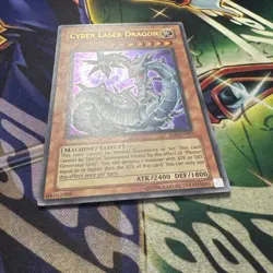 Yugioh! Cyber Laser Dragon SOI-EN007 Ultra Rare Unlimited LP - Image 2