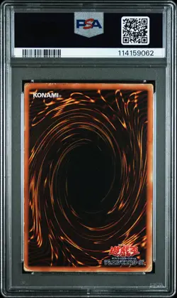 2001 YU-GI-OH! JAPANESE LABYRINTH OF NIGHTMARE #LN53 DARK MAGICIAN PSA 1 - Image 2