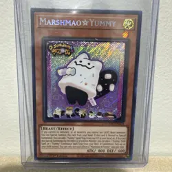 YU-GI-OH Marshmao Yummy DOOD-EN024 1st Edition Secret Rare NM - Image 1