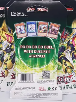 Yugioh TCG Duelist's Advance 9-Card Sleeved Pack Lot of 8 - Image 2