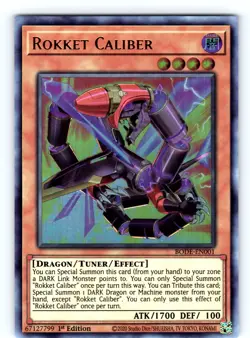 Rokket Caliber Ultra Rare 1st Edition BODE-EN001 LP - Image 1