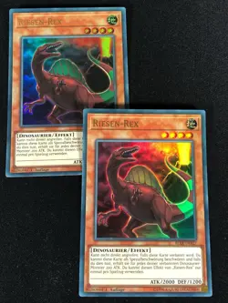 Yugioh Giant Rex BLLR-DE027 ultra x2 (NM) German - Image 1
