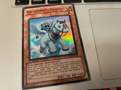 YUGIOH - The Fabled Peggulsus - Super Rare - HA04 - GERMAN - 1st ed - NM - Image 1