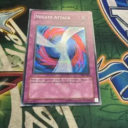 Yugioh! Negate Attack TSC-003 Secret Rare MP - Image 2