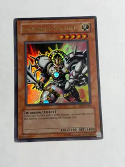 Yugioh Luminous Soldier TP5-EN001 Ultra Rare Promo NM - Image 1