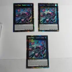 3x Gold Pride - Cariot Carrie CYAC-EN088 Starlight Rare 1st Edition NM Yugioh 1 - Image 1