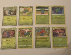 Lot Of 6 Oddish and Gloom Pokemon Cards - Image 1