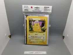 Pokemon Train On First Partner Collectors Binder With Pikachu Card - Image 1