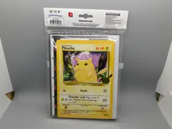 Pokemon Train On First Partner Collectors Binder With Pikachu Card - Image 3