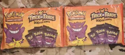 Lot of 2 Pokemon TCG Halloween Trick or Trade Booster Bundle 40 Packs 120 Cards - Image 1
