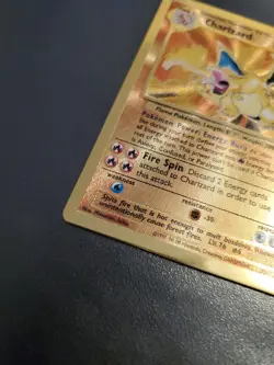 Pokemon Celebrations Charizard Gold Metal Card Promo #4/102 - Image 4