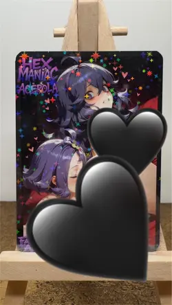 Acerola and hex maniac waifu card - Image 1