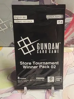 Gundam TCG Card Game Tournament Winner Pack 02 *Sealed *English - Image 1