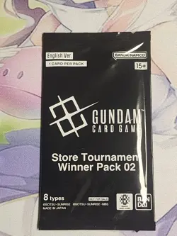 Gundam TCG Card Game Tournament Winner Pack 02 *Sealed *English - Image 2