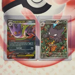Haunter 027 Promo + Mega Gengar ex 056/094 - Box Fresh - Pokemon Card Lot #900 - Image 1