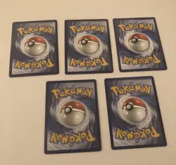 Lot Of 5 Mr. Mime Pokemon Cards - Image 5