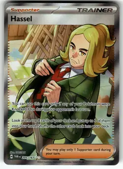 Hassel 205/167 SV06: Twilight Masquerade NM Pokemon Card TCG - Image 1