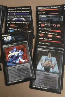 🔥VTES Vampire JYHAD 1994 Series Lot Of CCG Cards With Some Rares - Image 3