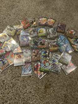 Lot of 45+ Pokemon V Bulk Pokemon TCG Cards - Image 1