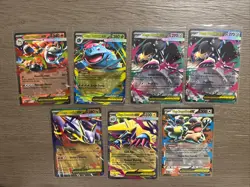 7 Pokemon ex Card Lot from Mega Evolution - Image 1